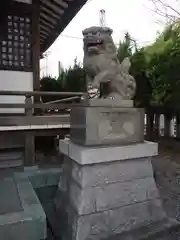 諏訪神社の狛犬