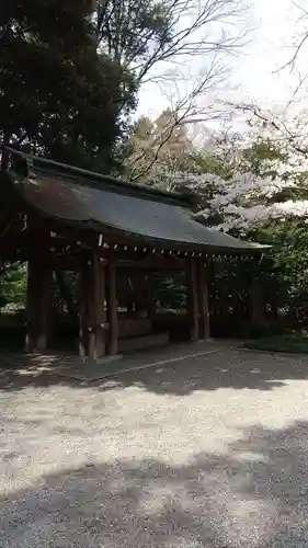 栃木縣護國神社の手水舎