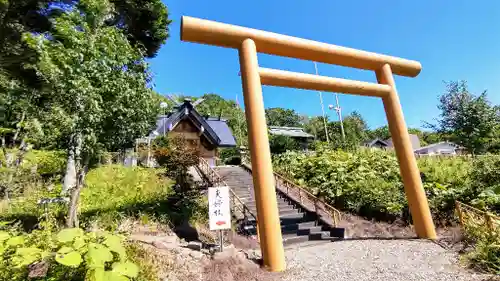 浦幌神社・乳神神社の鳥居