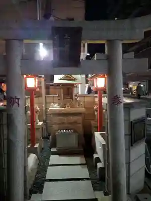 橘稲荷神社の鳥居