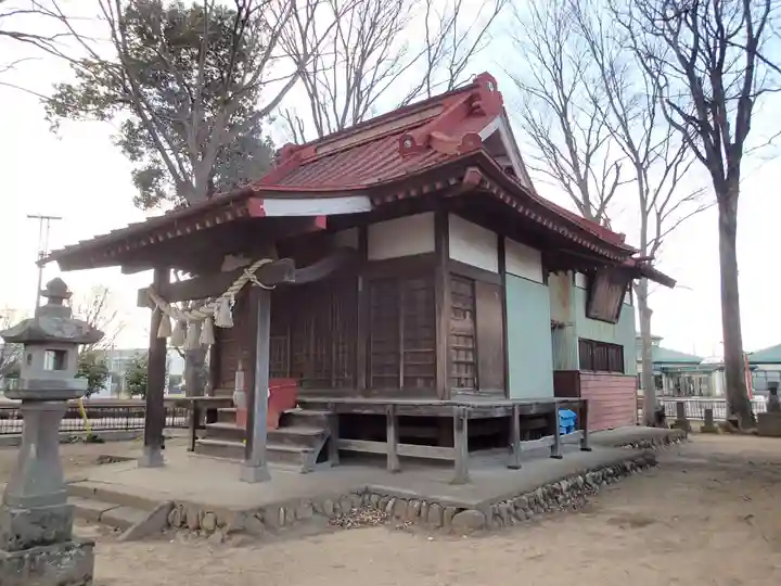 七本木神社の本殿・本堂