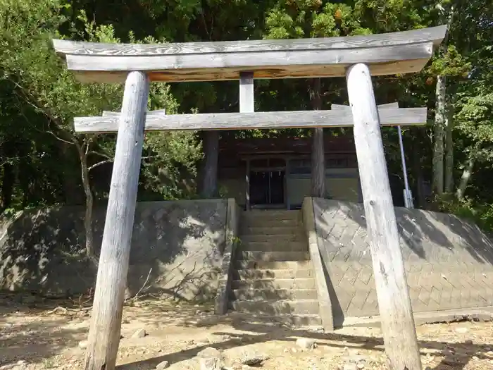 大山祗神社の鳥居