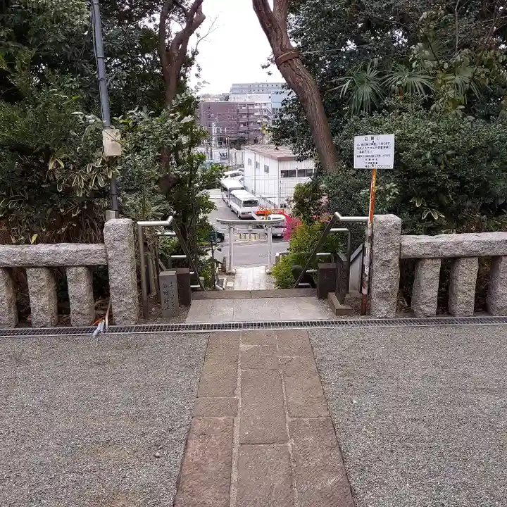 白旗神社(品濃白旗神社)(神奈川県)