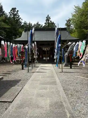 滑川神社 - 仕事と子どもの守り神(福島県)