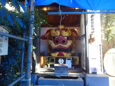波除神社（波除稲荷神社）の狛犬