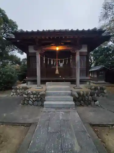 豊布都神社の本殿