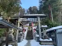呑香稲荷神社の鳥居