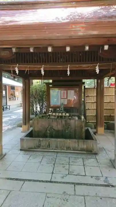 愛宕神社の手水舎