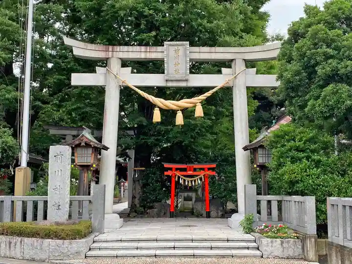 前川神社の鳥居