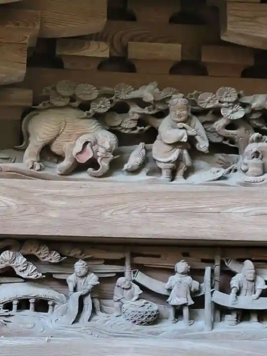 越谷香取神社の芸術