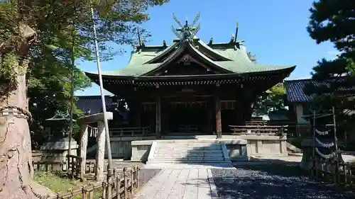 有礒正八幡宮の本殿