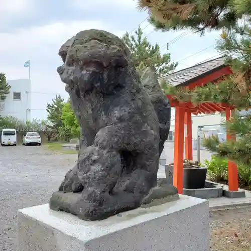 大森稲荷神社の狛犬