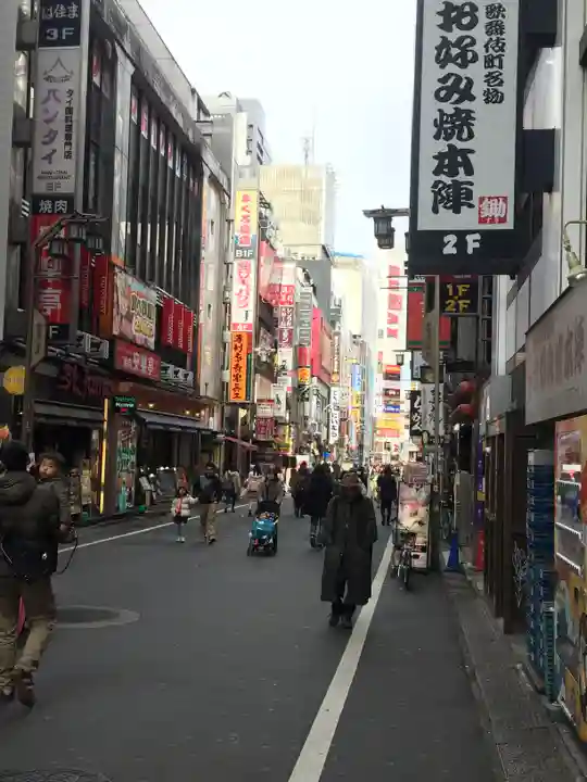 稲荷鬼王神社の周辺