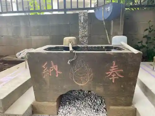 須黒稲荷神社の手水