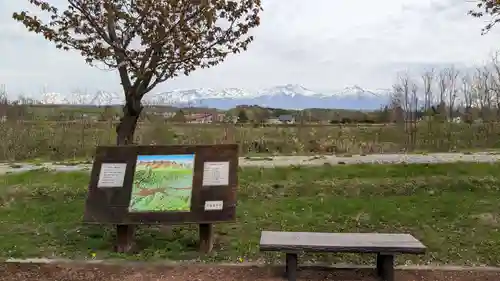 草分神社の景色