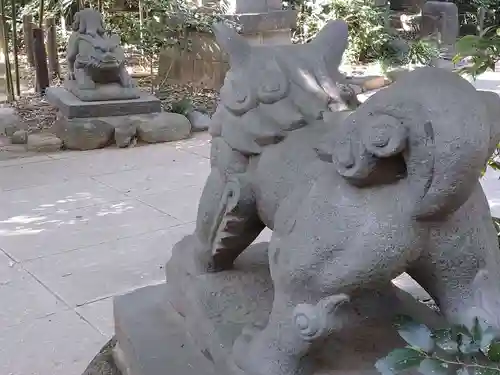 駒木諏訪神社の狛犬