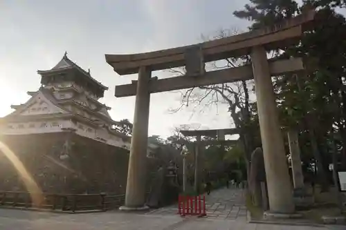 小倉祇園八坂神社の鳥居