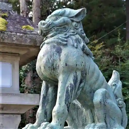 神炊館神社 ⁂奥州須賀川総鎮守⁂の狛犬