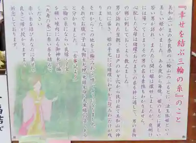 三輪神社の歴史