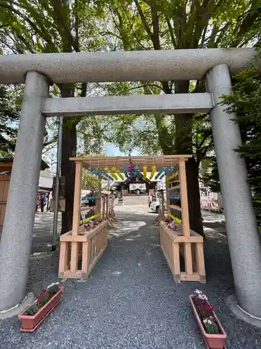 札幌諏訪神社の鳥居