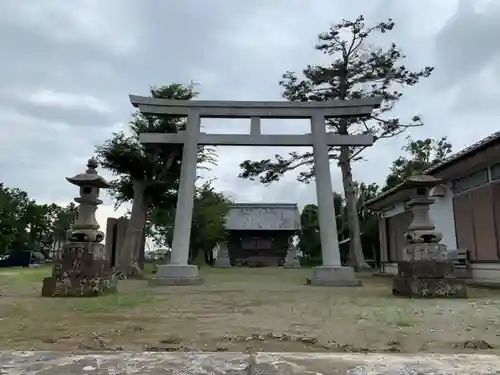 高皇産靈神社の鳥居