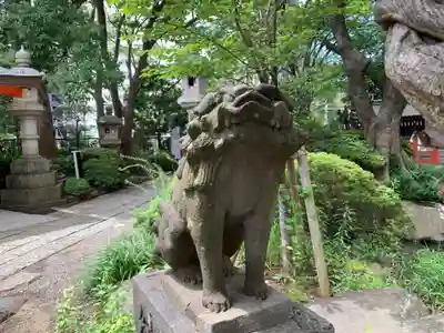 千葉神社の狛犬