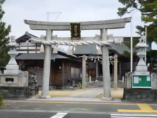 四所神社の鳥居