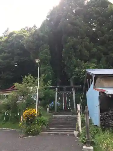 月山神社の鳥居