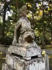 倭文神社の狛犬