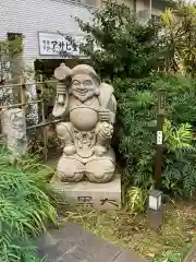 成子天神社の像