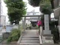 亀戸水神社の鳥居