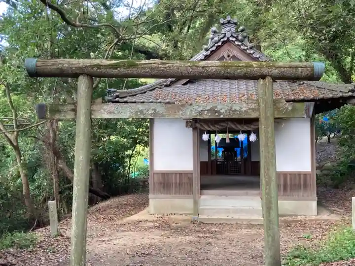 素鵞神社の鳥居