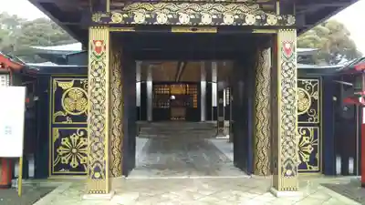 水戸東照宮の山門・神門