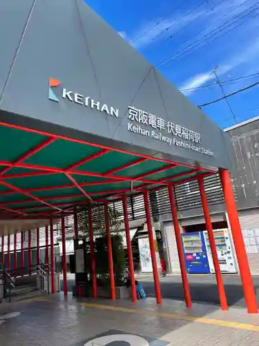 伏見稲荷大社の周辺