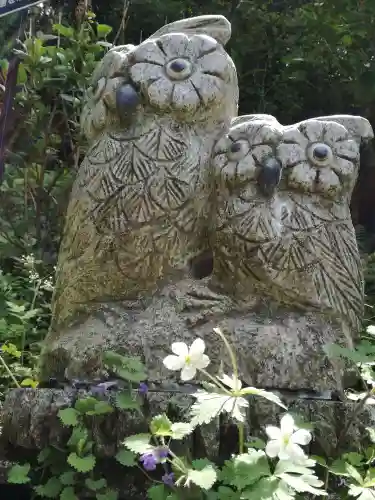 鷲子山上神社の狛犬