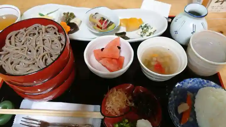 稻田神社の食事