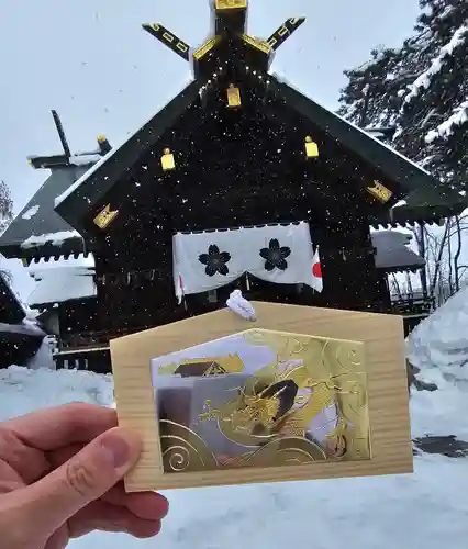 上川神社頓宮の絵馬