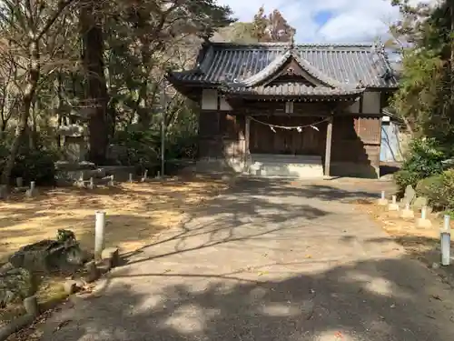 天都賀佐比古神社の本殿・本堂