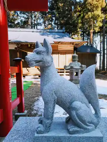 藤沢稲荷神社の狛犬