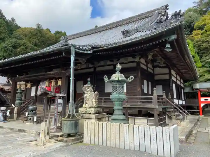 柳谷観音 楊谷寺の本殿・本堂