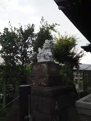 小日向神社の狛犬