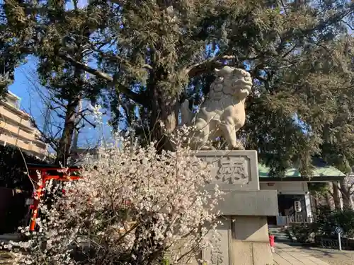下神明天祖神社の狛犬