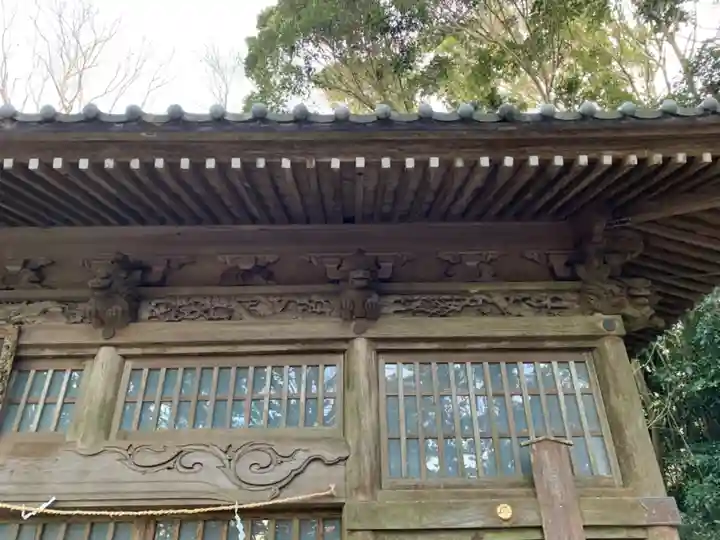 下立松原神社の芸術