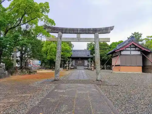 若宮八幡社の鳥居