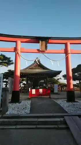 唐崎神社の鳥居