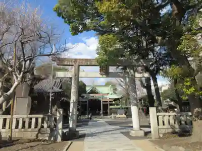 牛嶋神社の鳥居