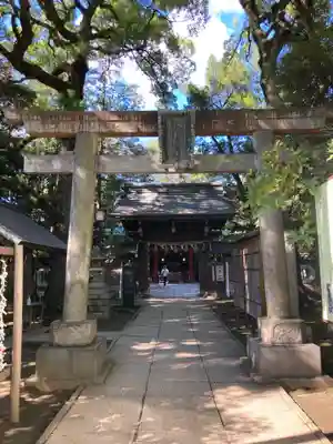 赤坂氷川神社の鳥居