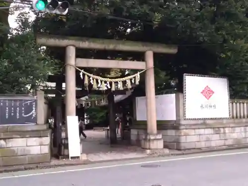 川越氷川神社の鳥居