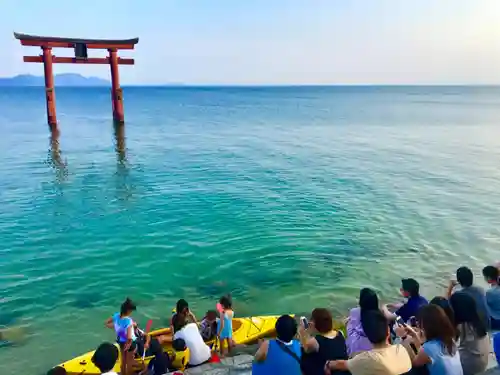 白鬚神社の景色