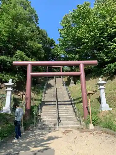 厚別神社の鳥居